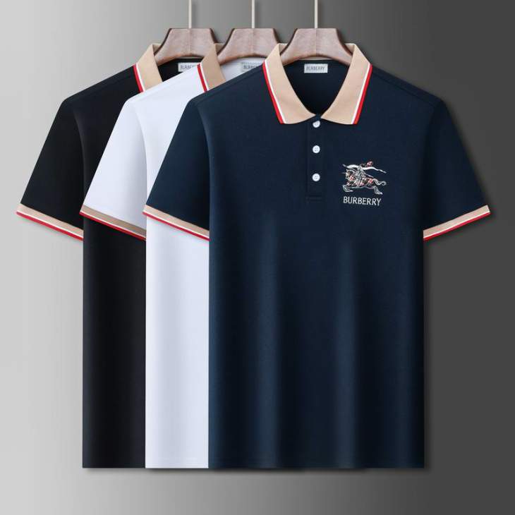 Picture of Burberry Polo Shirts Short _SKUBurberryM-3XLgyxB98529098